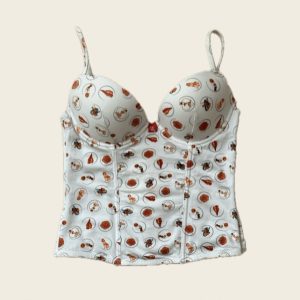y2k pin up corset
